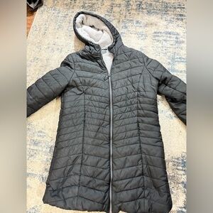 New Balance Black and Gray Quilted Jacket